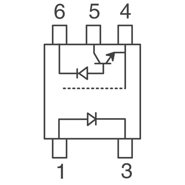 VOM453T Vishay Semiconductor Opto Division  Optoisolators - Transistor Photovoltaic Output